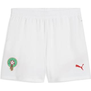 PUMA Morocco 2025 Shorts Women, Clothing, White/Fast Green/Red, S