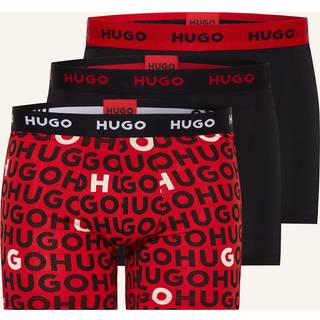 Hugo Boss Boxer Brief Design 3-Pack Multicolor S - Multicolor - S