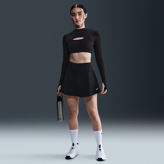 Nike One High Rise Skirt, Black - XS
