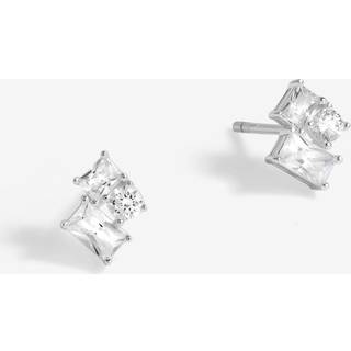 Simply Silver Simply Silver Silver Tone 925 Cubic Zirconia Scattered Stone Stud Earrings