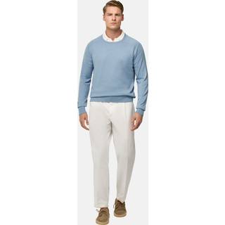 BOGGI MILANO Herren Pullover blau unifarben