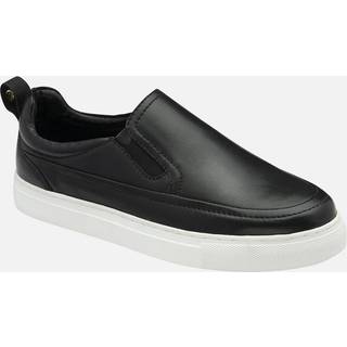 Ravel Ravel Black Leather Slip-On Trainers