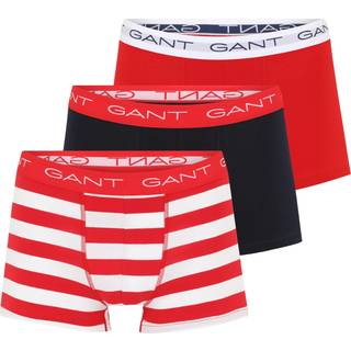 GANT Herre 3-Pack stribede bokserunderbukser (M)
