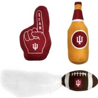 BEDSTE PUSH KATTELEGET?J NCAA INDIANA T?NDEL?JER Komplet s?t med 3 styks katteleget?j fyldt med frisk katteurt. Indeholder: 1 katteleget?j til ka