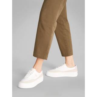 Canvas Platform Trainers - White - EU 42