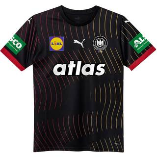 Men&#39;s Puma Germany Handball 2025 Away Jersey, Black, Size XS, Clothing - Red - XS