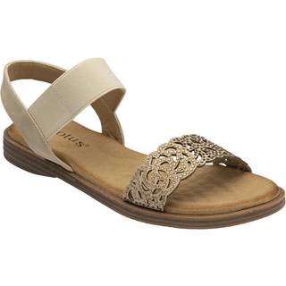 Lotus Lotus Natural Flat Slip-Ons Sandals