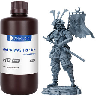 Anycubic Water wash Resin+ HD 1L - Grey