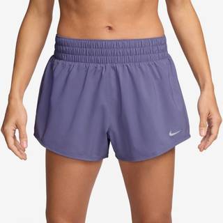 Nike One Dri-Fit Mid-Rise 3 Inch Brief-Lined Shorts Str. XS Blå