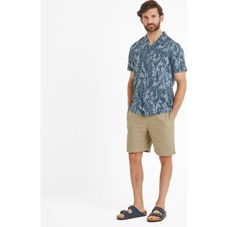 Tog 24 Tog 24 Blue Otto Mens Night Sea Print 100% Cotton Shirt