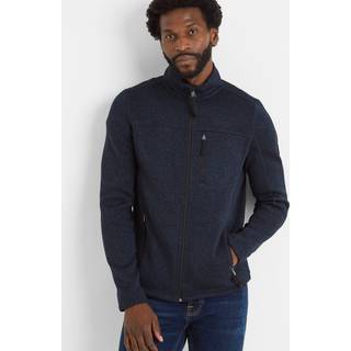 Tog 24 Tog 24 Blue Mens Cresswell Knitlook Fleece Jacket