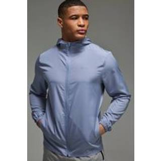 Mens Blue Man Active Lightweight Regular Fit Windbreaker