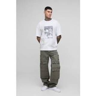 Mens Antique Wash Tall Removable Carpenter Panel Relaxed Fit Cargo Jeans