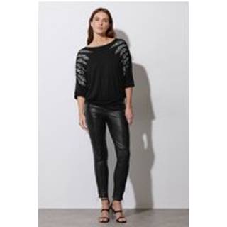 Star by Julien MacDonald Diamante Detail Grown On Sleeve TopEU 44 (UK 16)