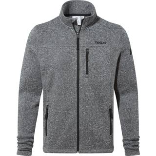 Tog 24 Tog 24 Grey Mens Cresswell Knitlook Fleece Jacket