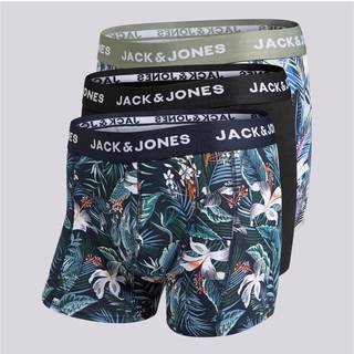 Jack & Jones Brady Flower Trunks 3-Pack Sky Captain