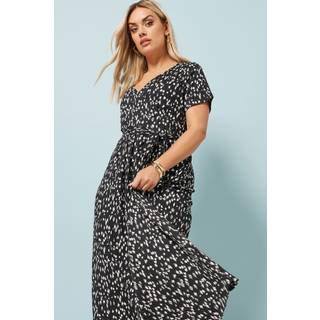 Yours Curve Yours Curve Spot Wrap Kjole