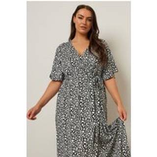 Yours Curve Abstrakt Wrap KjoleEU 58-60 (UK 30-32)