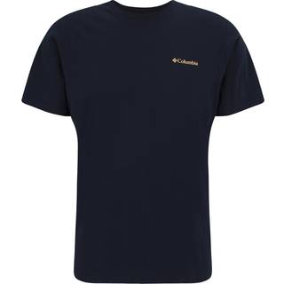Columbia Kettle River Back Graphic T-shirt - L - collgit nvy/trilguide icn