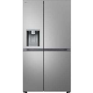 LG Køleskab/fryser 407liter Klasse C 221liter Fritstående Prime-sølv