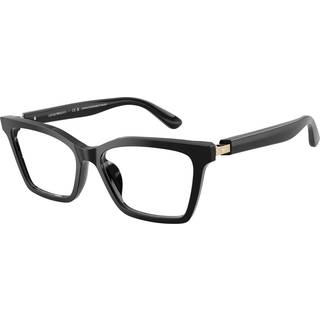 Emporio Armani Kvinde EA3261U 5017 Optiske stel Acetat Sort Transparent Sommerfugl Normal