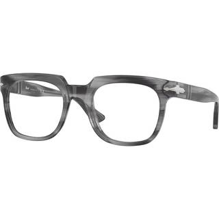 Persol PO3325V 1192 52 Briller Mænd Grå - Striped Grey - 52mm