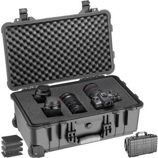 Kuffert med teleskopgreb - 45 x 26 x 58 cm