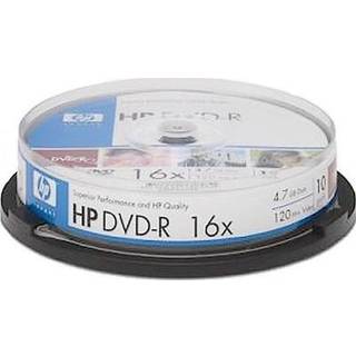 HP LightScribe DVD-R 4.7GB 16x 10stk