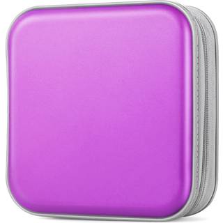 Bivisen CD Case DVDS Wallet Holder CD/DVD Case Wallet 4