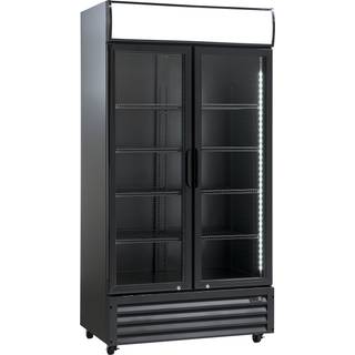 Scancool displaykøler 660L sort