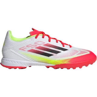 F50 League Turf støvler - Cloud White / Core Black / Solar Yellow - 40 2/3