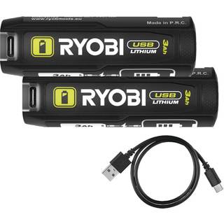 Ryobi 4v Lithium 3,0 Ah Batteri - 2 stk. RB4L30X2 ✓ På lager - klar til levering og afhentning