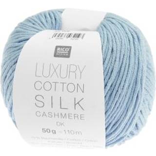 Luxury Cotton Silk Cashmere dk - Taubenblau