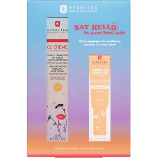 Erborian - Kit Cc Crème X Super Bb Concealer - Den Perfekte Duo Til Huden - Set Fdm25 Kit Cc Sbb Conc Dore - For Women - Beige