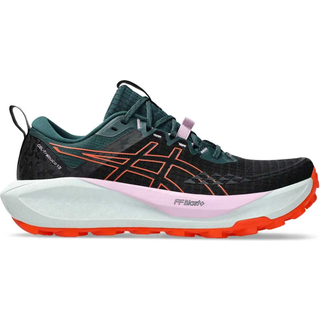 ASICS Gel-Trabuco 13 Trail Running Shoe Women - Black, Orange, Size 7.5 - black