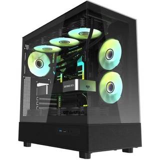 Darkflash DPX90 computer case (black) - Kabinet - Miditower - Sort