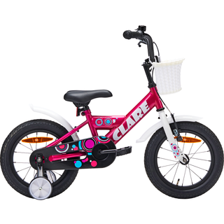 Puch Clare pige juniorcykel 1 gear 14" 2024 - pink (På lager i varehus)
