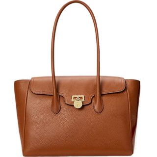 Lauren Ralph Lauren Tanner Large Shopper taske brun