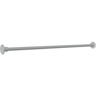 Plus fitness stang 120cm varmgalv. m/2 runde fødder ekskl.skruer max.belastning 150kg