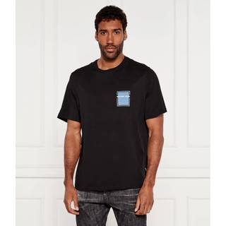 MK Graphic Logo Cotton T-Shirt - Black - Michael Kors