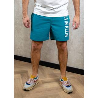 Medium Drawstring Swim Shorts - Intense Power - Blue - 5XL