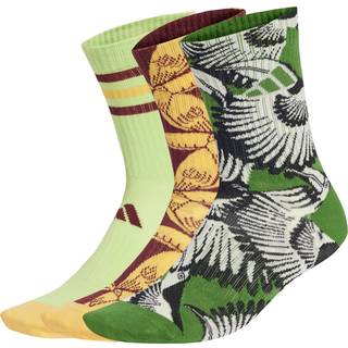 adidas x FARM sokker, 3 par - Crew Green / Semi Spark / Pulse Lime - 37-39