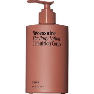 N?cessaire The Body Lotion med pumpe. Olibanum. Multi-peptid opstrammende til at fugte + styrke. 2,5% Niacinamid C/E-vitamin + Omega 6/9. Noter a