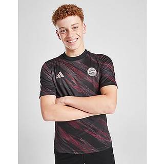 FC Bayern 25/26 Kids opvarmningstrøje - Black - 128