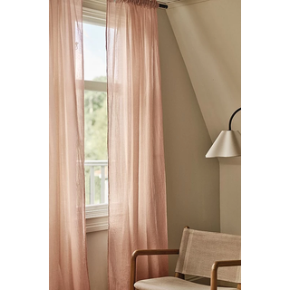 LAYER multifunktionsgardin 2-pak - Rosa