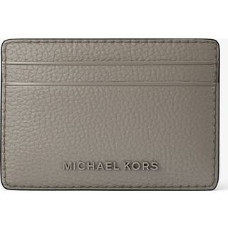 MK Jet Set Pebbled Leather Card Case - Natural - Michael Kors - ONE SIZE