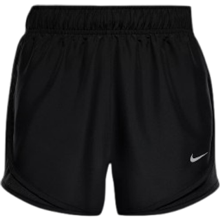 Nike Tempo Dri-FIT-løbeshorts med mellemhøj talje og indershorts til kvinder - sort - S (EU 36-38)