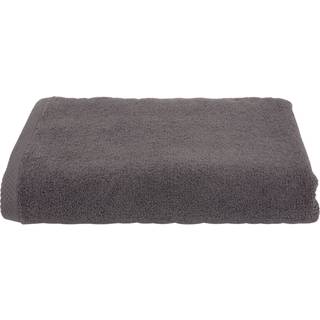 Tempur Håndklæde - 50x100 cm - Mørkegrå - 100% Bomuld - Frotté håndklæde fra Tempur