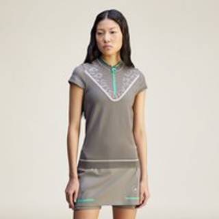 adidas by Stella McCartney TrueNature golfpolo - Grey / Green