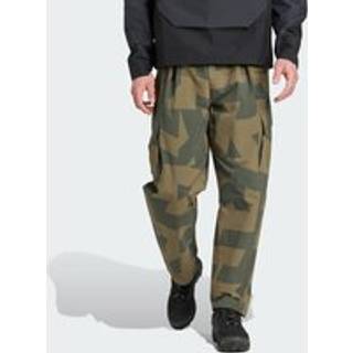 Terrex Xploric Cargo Printed bukser - Carbon / Legend Ivy / Olive Strata / Orbit Green - M